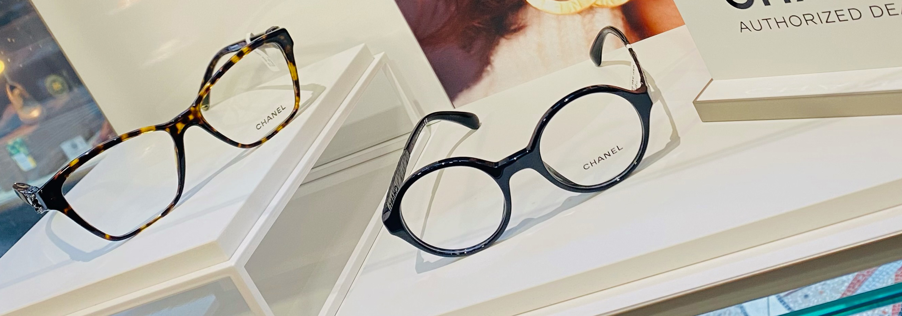 Chanel Jonathan Keys Opticians, High fashion frames and sunglasses in